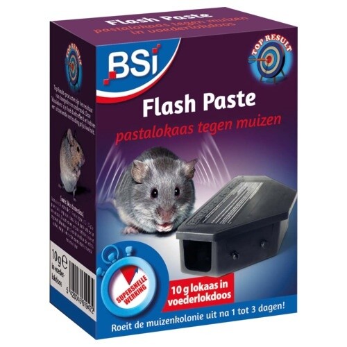 Bsi Flash Paste Lokdoos Tegen Muizen 10 gr