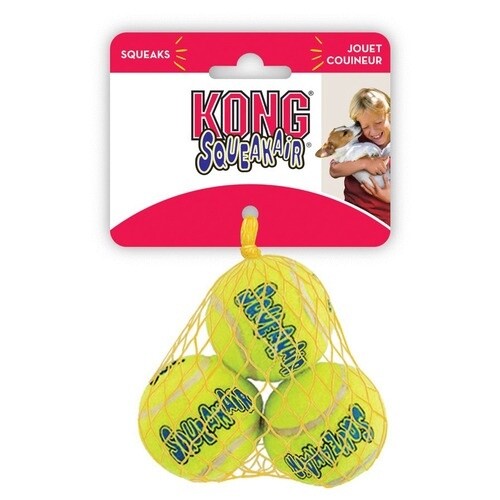 Air squeaker ball s a 3 Geel Small Ø5 cm