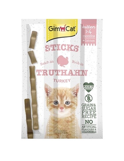 Gimcat Sticks Kitten Kalkoen