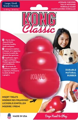 Kong hond, Medium