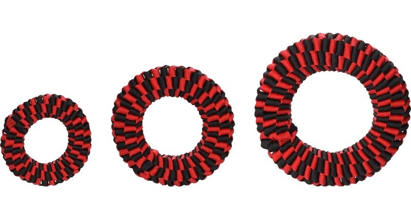 Movas Ring Rood Zwart á 20cm