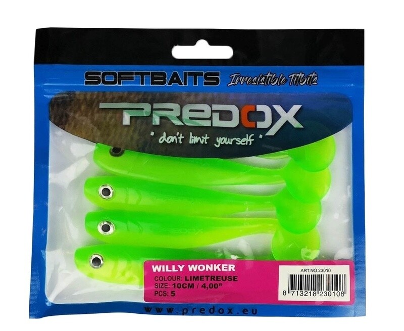 Softbait Willy Wonker Limetreuse 7.5cm | 7st