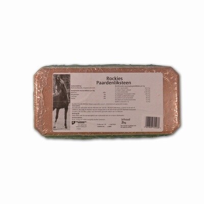 Liksteen paard 2 kg naturel