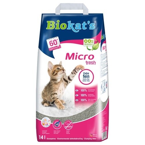 Biokat&#39;s Micro Fresh - 14 L - 13.3 kg