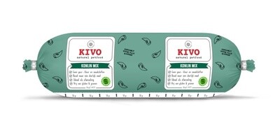 KIVO Konijn Compleet 500gr (Diepvries)