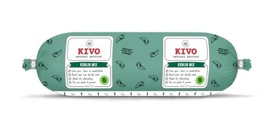 KIVO Konijn Compleet 500gr (Diepvries)
