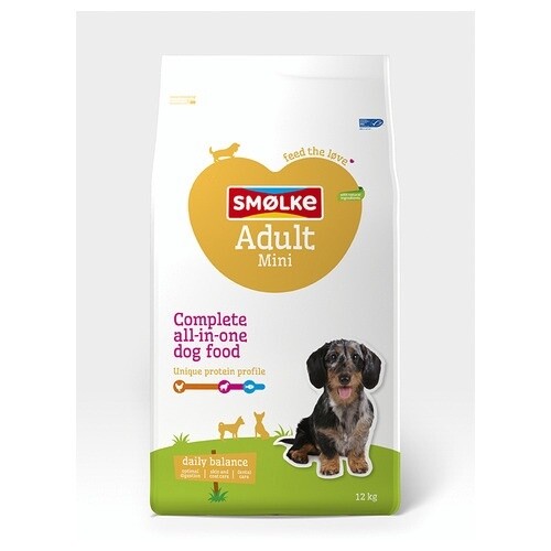 Smolke - Adult Mini kip-lam-vis / 12kg