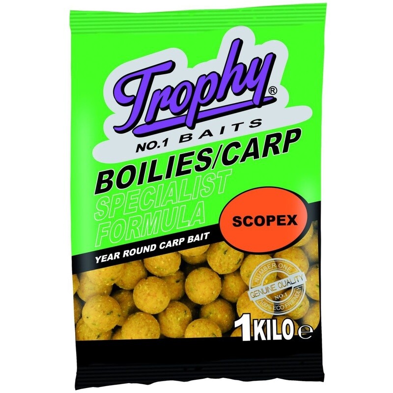Trophy Bait Boilies 1kg/20mm Scopex