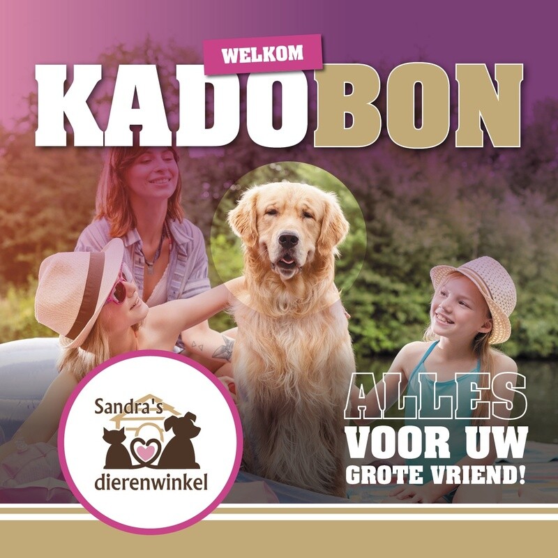 KADOBON Sandra&#39;s Dierenwinkel € 15.00