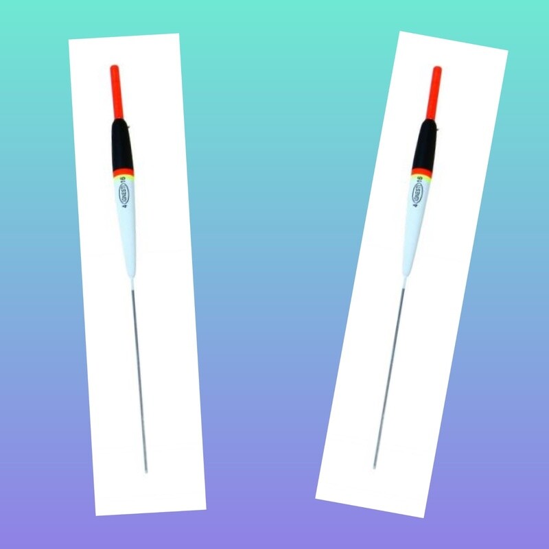 Albatros Toplevel 12 cm 0.75 g Wit Zwart Rood Witvis