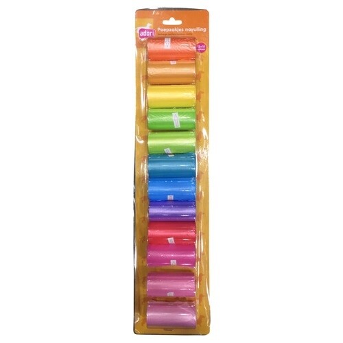 Poepzakjes regenboog