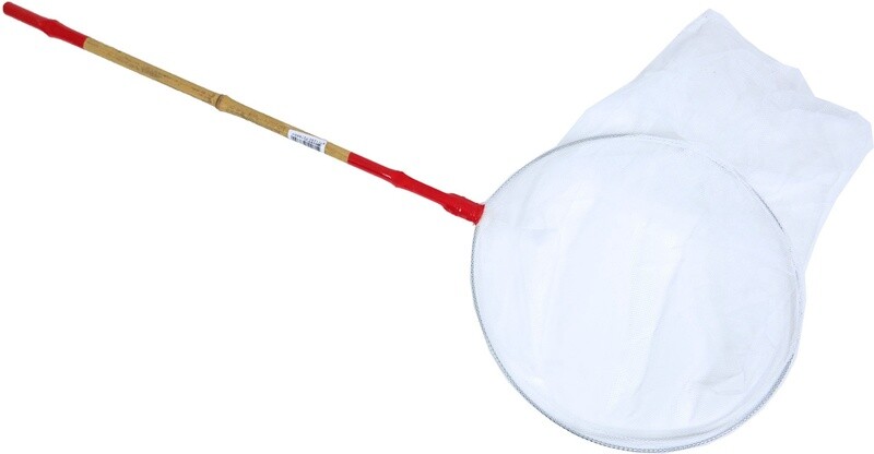 Volièrenet vitrage, Ø 31 cm diep 45 cm.