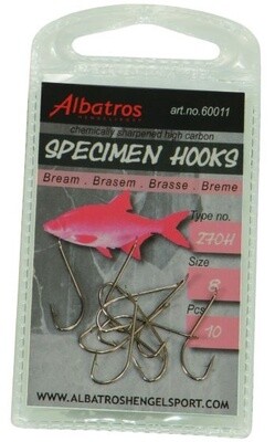 Albatros Haak Specimen Witvis 3101 - Size 8 - 10 stuks