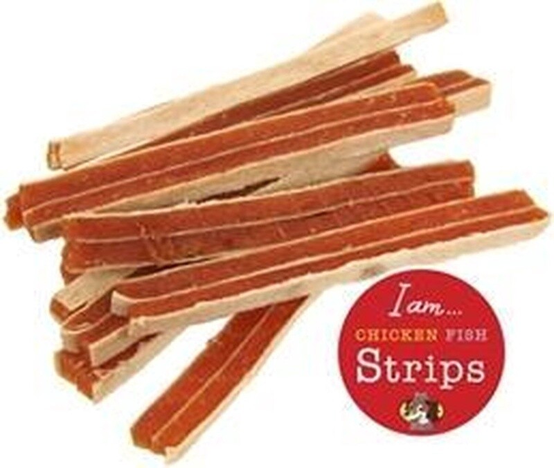 Kip en Vis Strips 100 gram
