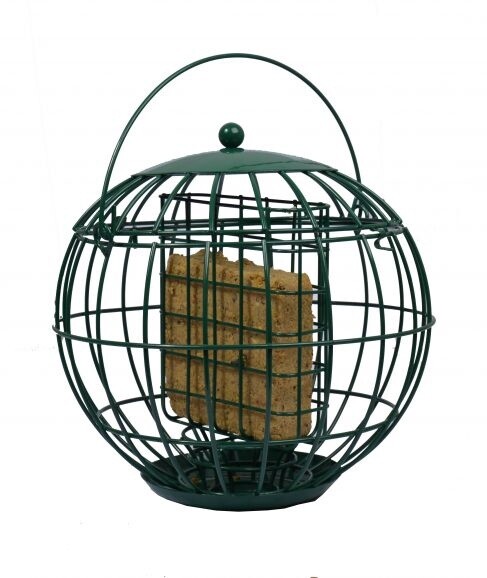 Birdcakehouder + beschermkap -