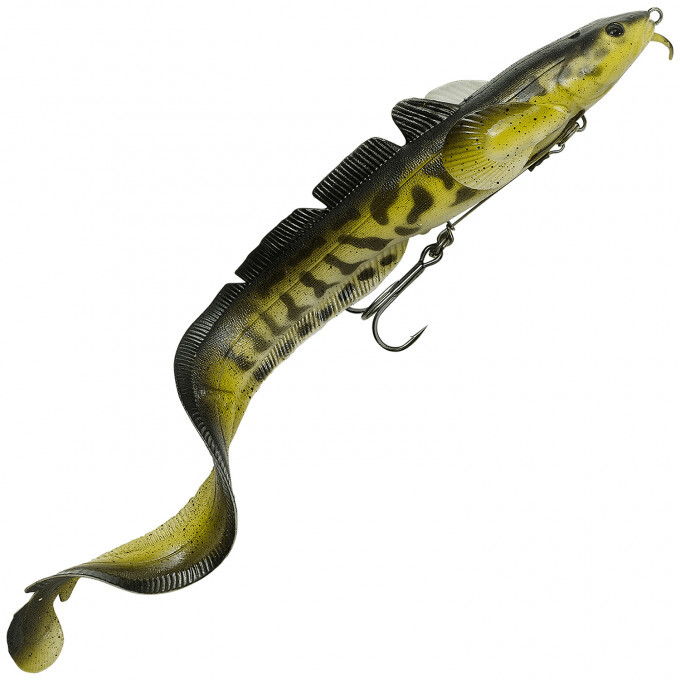 3D Burbot ondiep 25cm 70gr slow sink