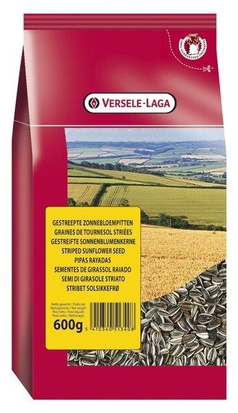 Gestreepte zonnebloempitten 600gr