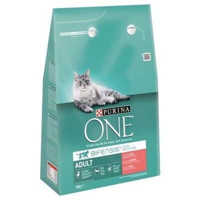 Purina One Adult Zalm&amp;Granen 3 kg