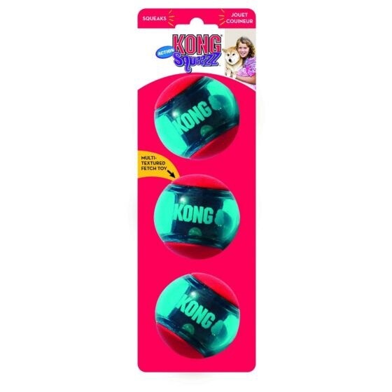 Kong Squeezz Action Rood