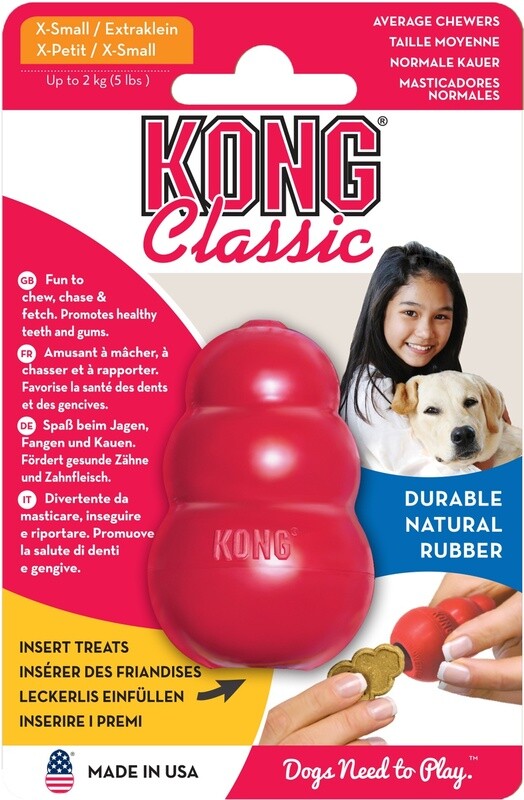 Kong hond, extra small.