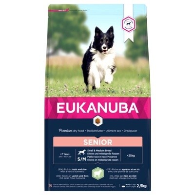 Eukanuba Mature senior lamb/rice 2.5 kg