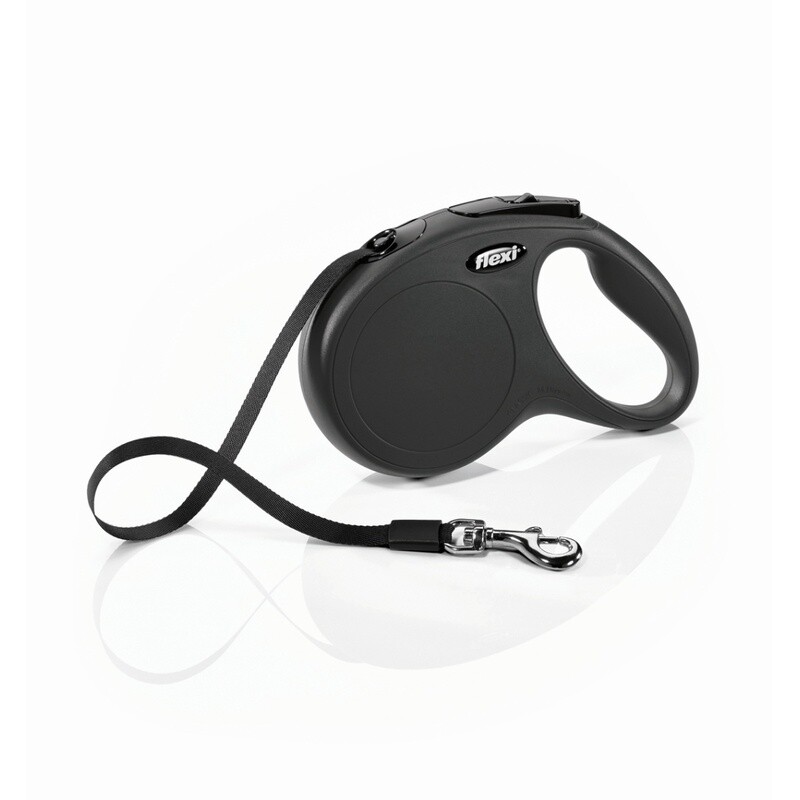 FLEXI - NEW CLASSIC TAPE M - 5 M ZWART