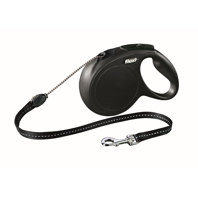 FLEXI - NEW CLASSIC CORD M - 8 M ZWART