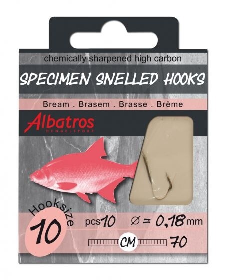 Brasem Hakenboekje - 70 cm - Haakmaat 10 - 0.18mm