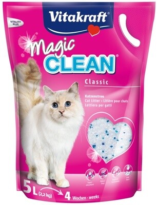 Magic Clean kattenbak vulling classic, 5 l