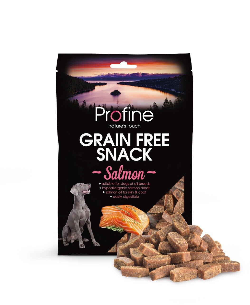 Profine Graanvrije snacks Zalm 200gr