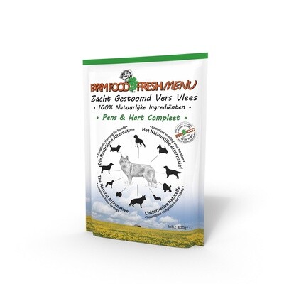 Farmfood - Fresh menu Pens en Hart 300gr