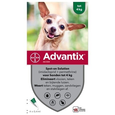 Advantix - Spot on 40 - 4 pipets