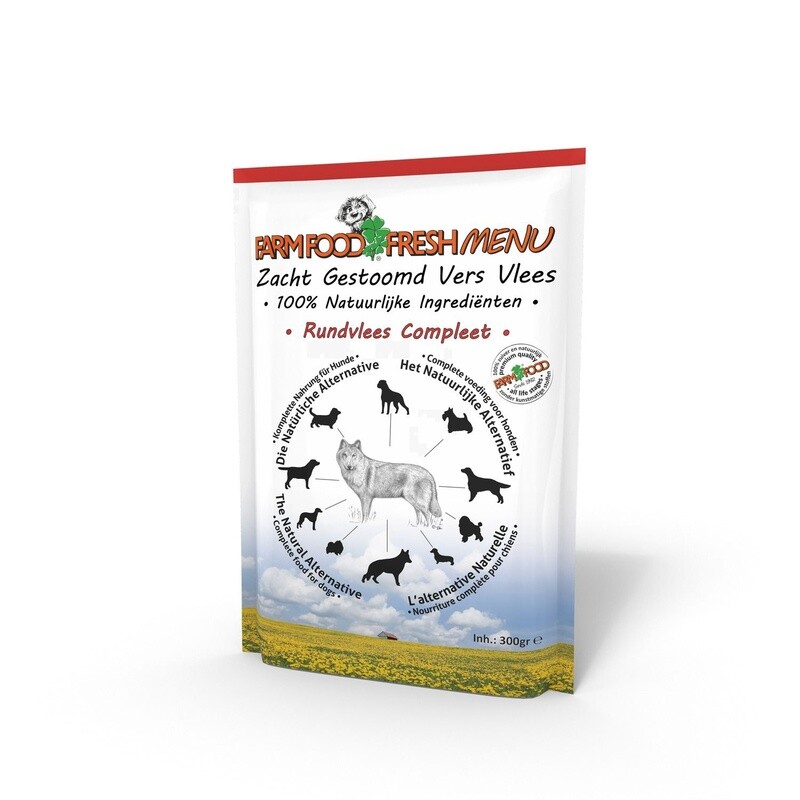 Farmfood - Fresh menu Rundvlees compleet 300gr