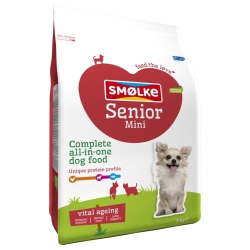 Smolke - Senior mini kip-lam-vis 3kg