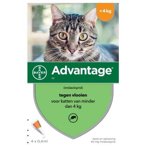 Advantage - Kat 40  4 pipets