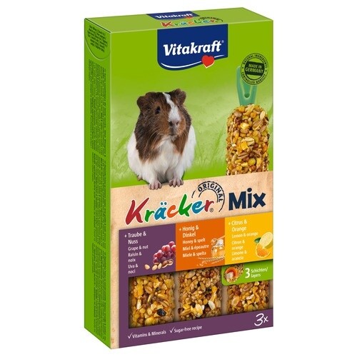 Cavia kracker 3in1 Honing|Popcorn|Active