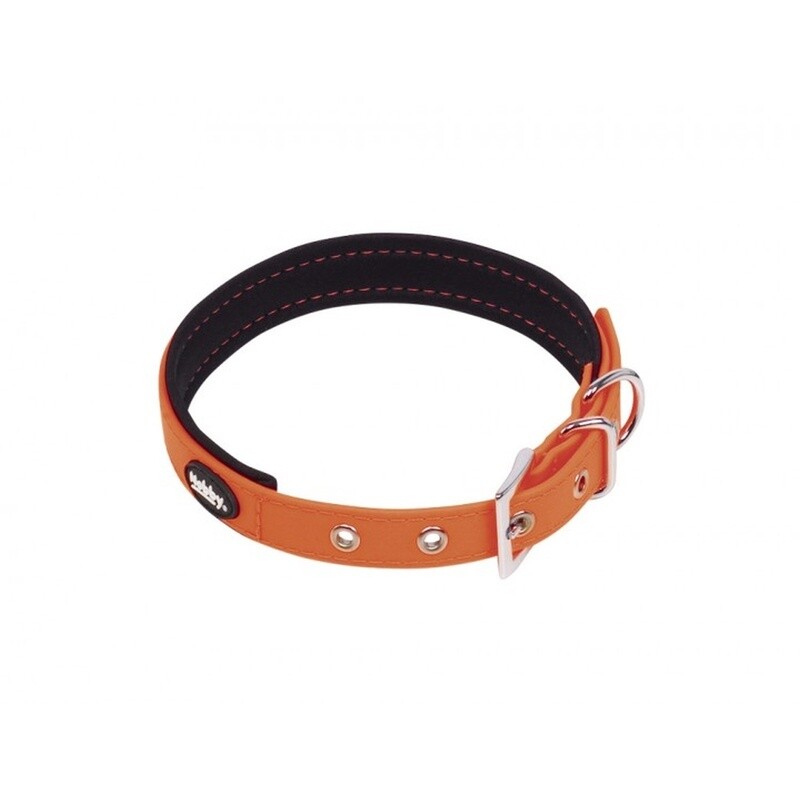 NOBBY - HALSBAND COVER 35-45CM NEON ORANJE