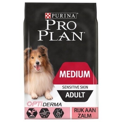 Pro Plan Dog Adult Medium Breed Sensitive Zalm 14 kg
