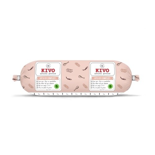 Kivo vis en kip compleet 500gr
