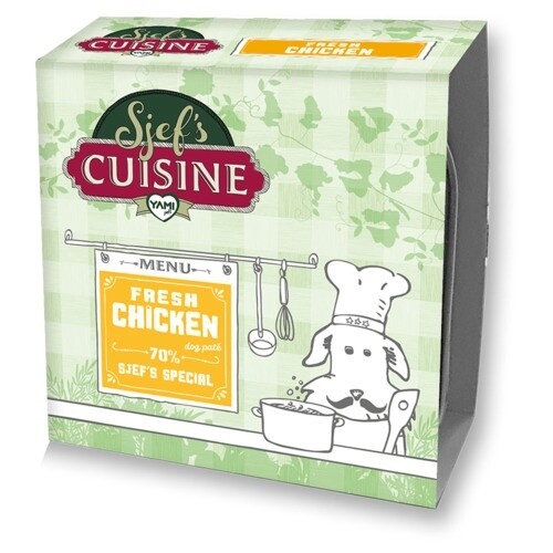 Yamipets Sjef’s Cuisine Vleeskuipje 300 g Kip