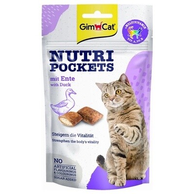 Gimcat Nutri Pockets Eend 60 gr