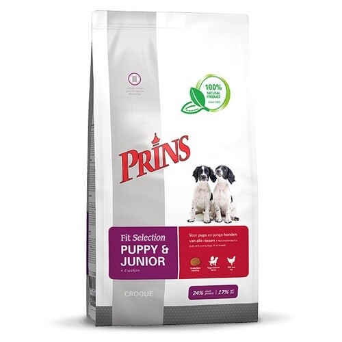 Prins Fit selection puppy &amp; junior 10 kg