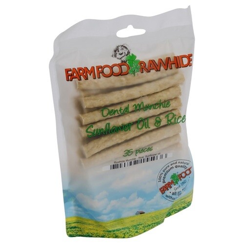 Dental Munchie Natural 35x8 g Wit Rund
