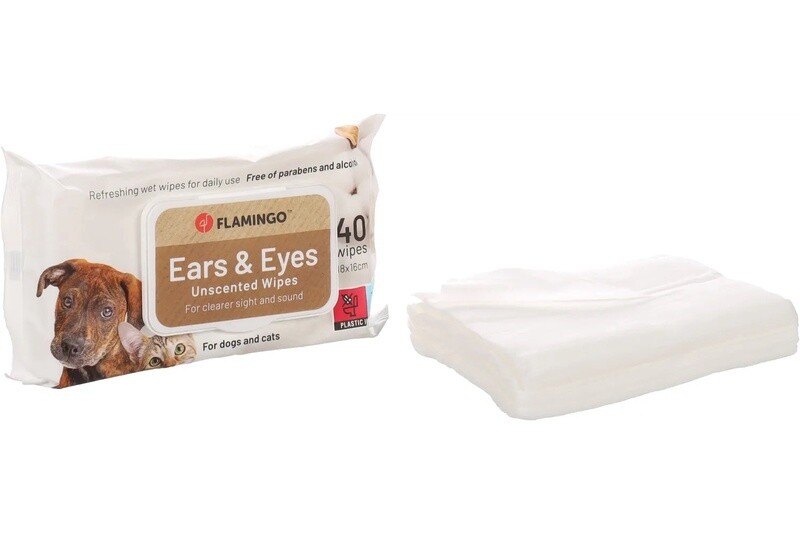 Verzorgingsdoekje voor oog &amp; oor Reini