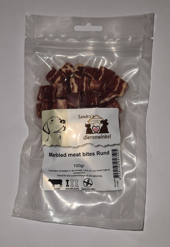 Marbled meat bites Rund á 100gr