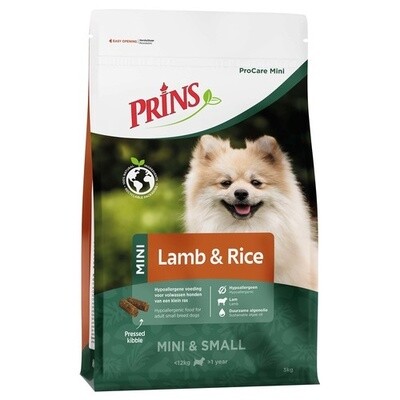 Prins Procare Adult Mini  Lam Rijst 3 kg