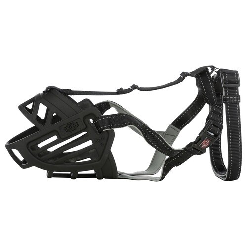 Muzzle Flex muilkorf Zwart M