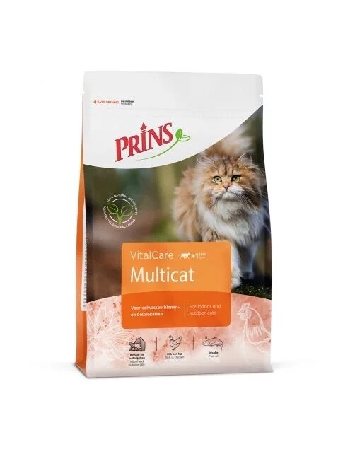 Vitalcare multicat 1.5 kg Gevogelte