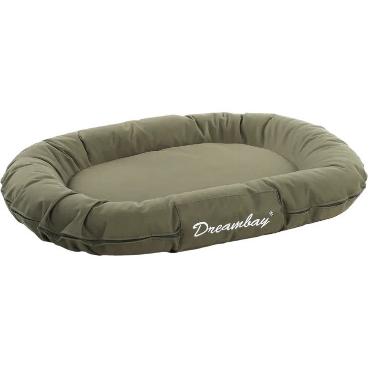 Kussen Dreambay® Ovaal, Colour: Olijfgroen, Maat: 100x75x15cm