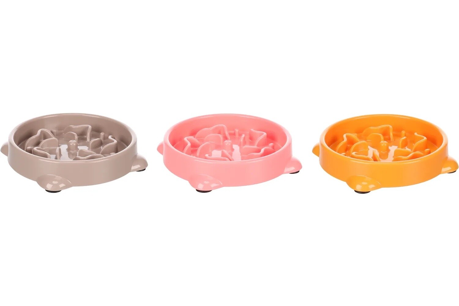 Eetpot Slow feeder Bini Rond Meerdere kleuren